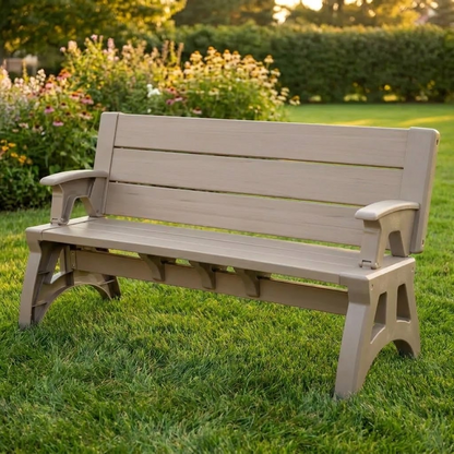 2-in-1 Outdoor Bench