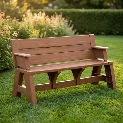 2-in-1 Outdoor Bench