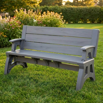 2-in-1 Outdoor Bench