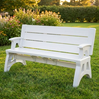 2-in-1 Outdoor Bench