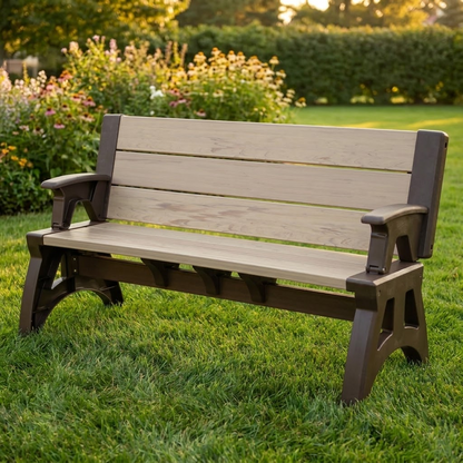 2-in-1 Outdoor Bench